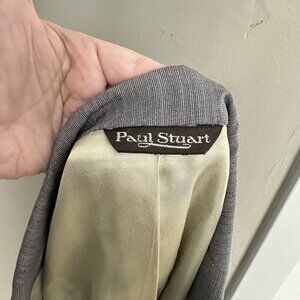 jacket blazer sport coat wool designer gray 39R